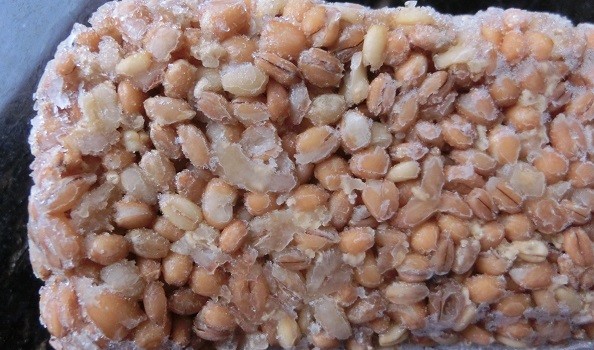 Dejamos descongelar los cereales antes de usarlos.