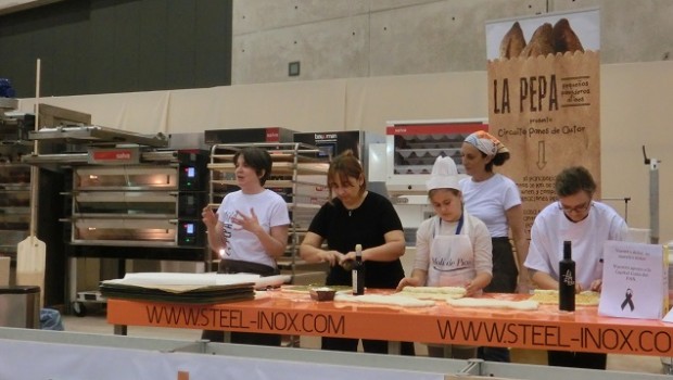 Trabajando con el público.