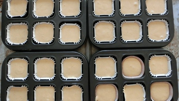 Los moldes redondos...