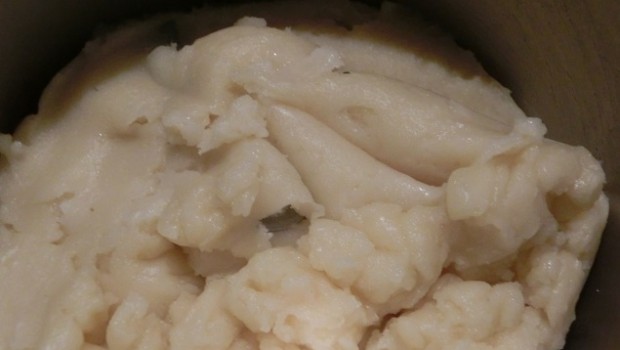 Mezcla gelatinizada de harina.