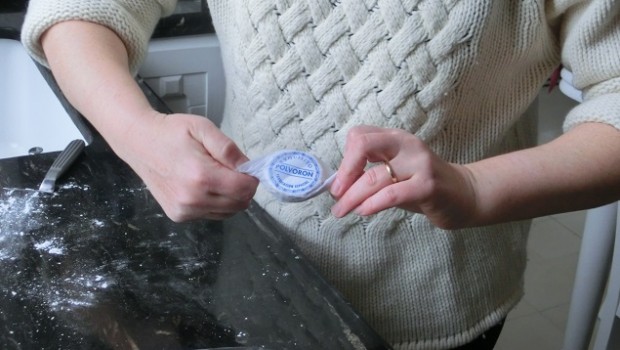 Como un gran caramelo.