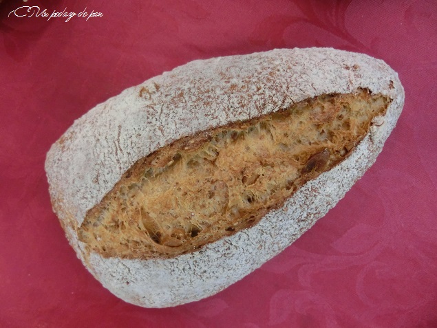 Pan con almendras y sésamo, Sergio Cristóbal Marquina.