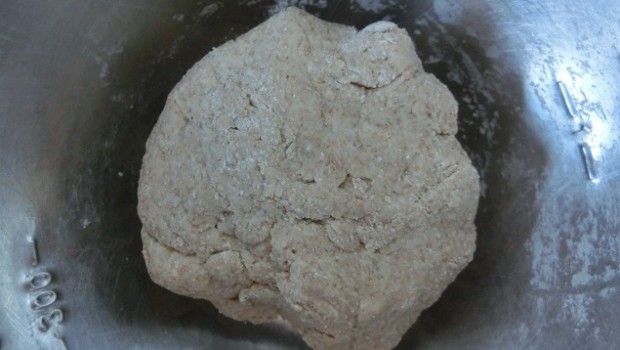 Idem si utilizamos harina integral: un buen mezclado...