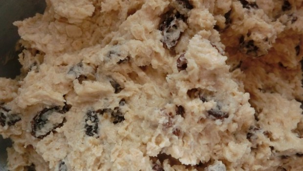 La masa preparada está blanda, perfecta para preparar porciones.