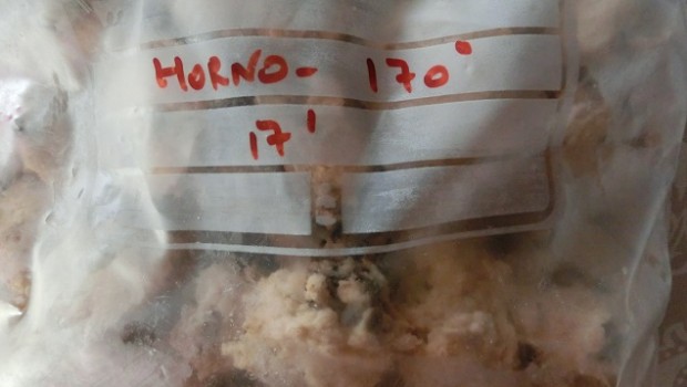 Anotar en la bolsa la temperatura y tiempo de horneado es muy práctico.