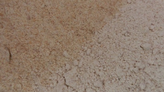 Dos harinas integrales ecológicas: trigo duro y trigo panadero.