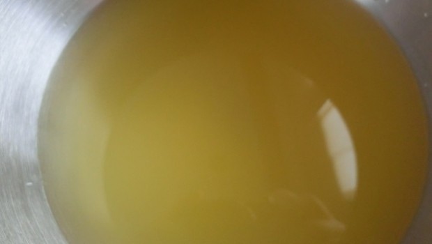 Mezcla de zumo de naranja y agua.